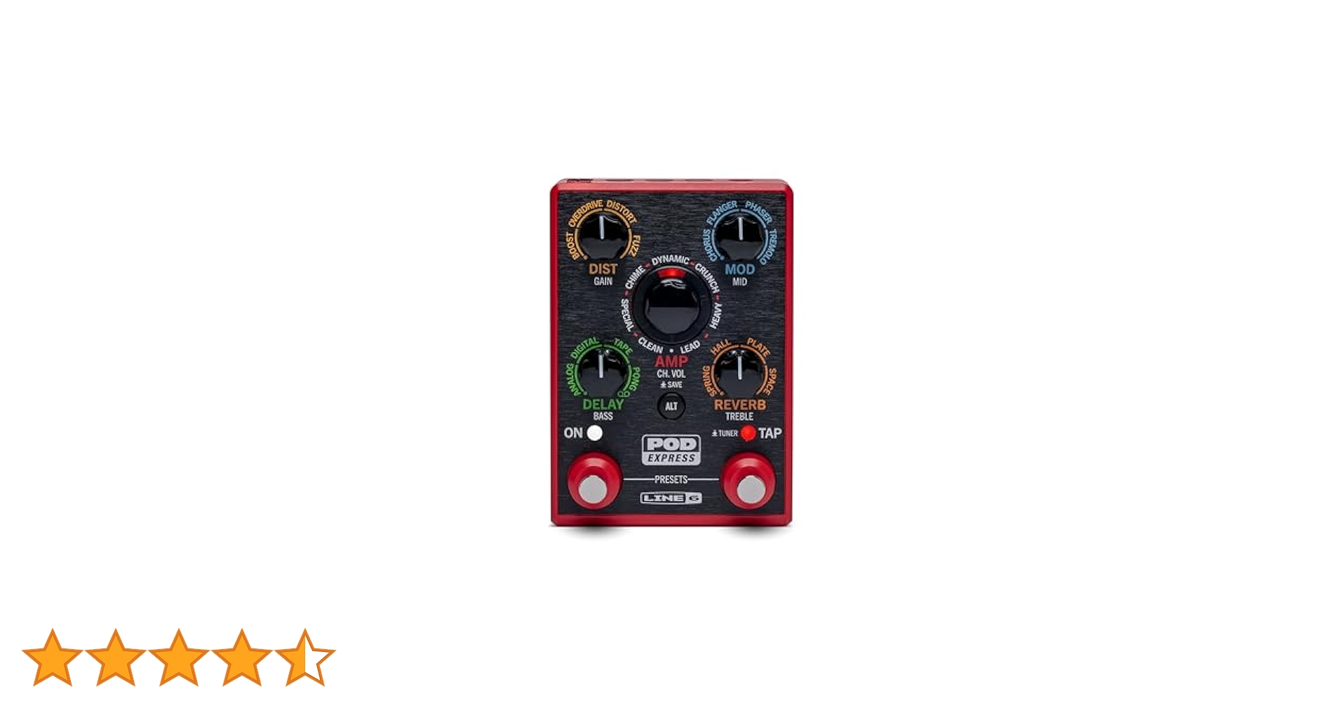 【美品】LINE6 POD Express+MOSKY Audio Switch 990603000-line-6-pod-express-